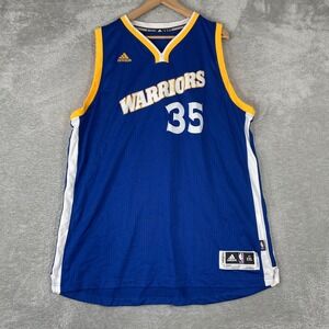 Kevin Durant Golden State Warriors Swingman Jersey Mens 2XL Blue Adidas NBA